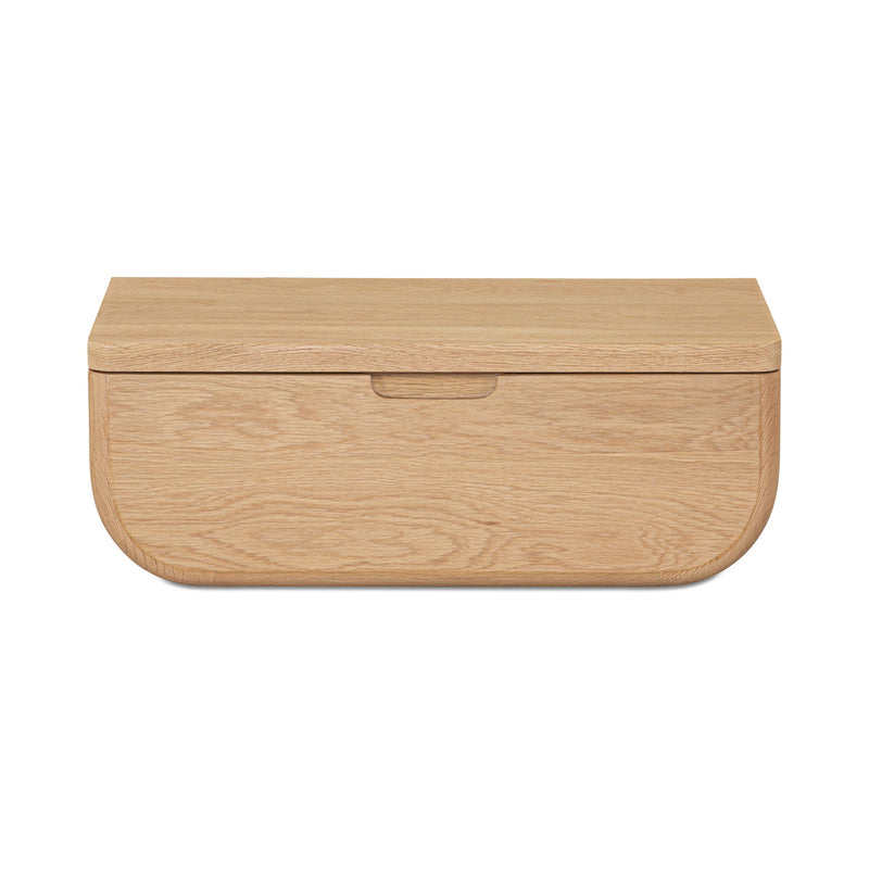 Hettie - Floating Nightstand - Natural / Brown