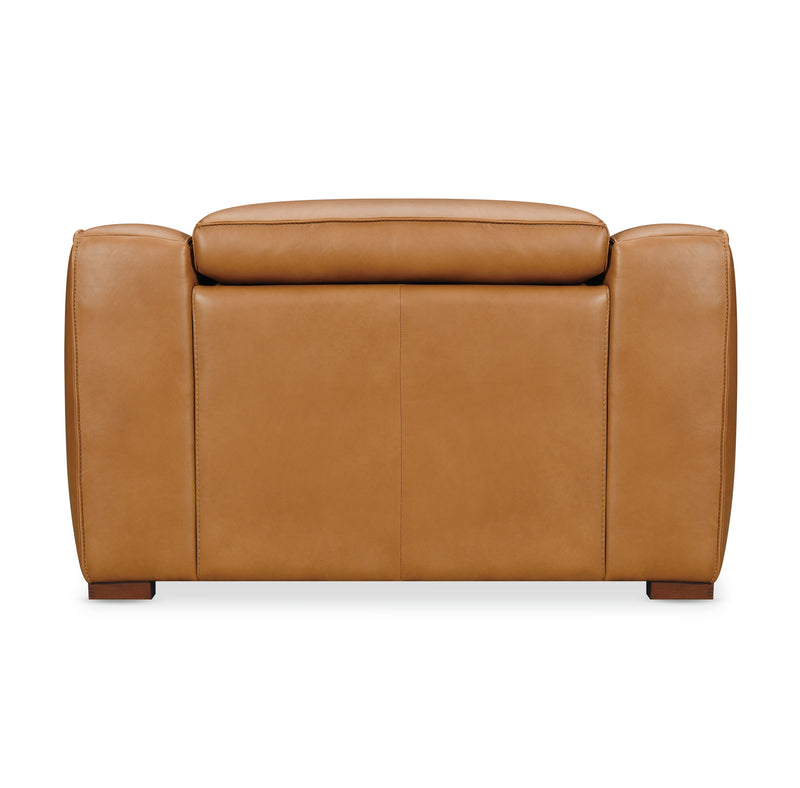 MS - Fresco Power Recliner With Power Headrest - Light Brown