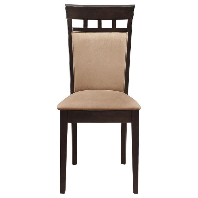 Gabriel - Closed Back Side Chairs (Set of 2) - Cappuccino