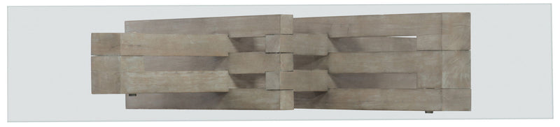 Affinity - Glass Top Accent Console