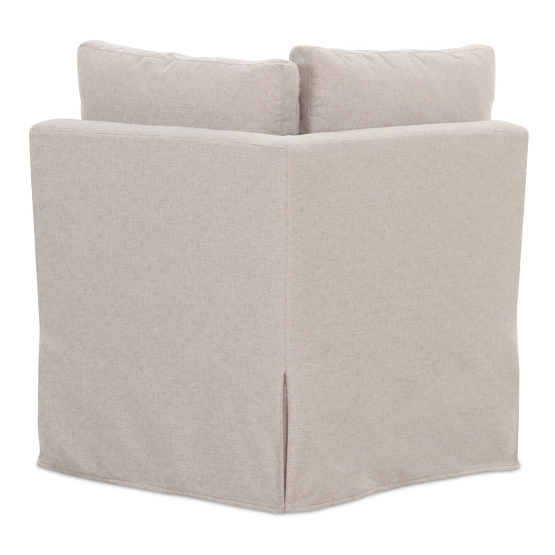 Fable - Slipcover Dining Corner Chair - Beige