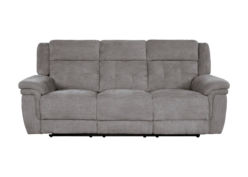 Richland - Power Reclining Sofa - Bristol Gray