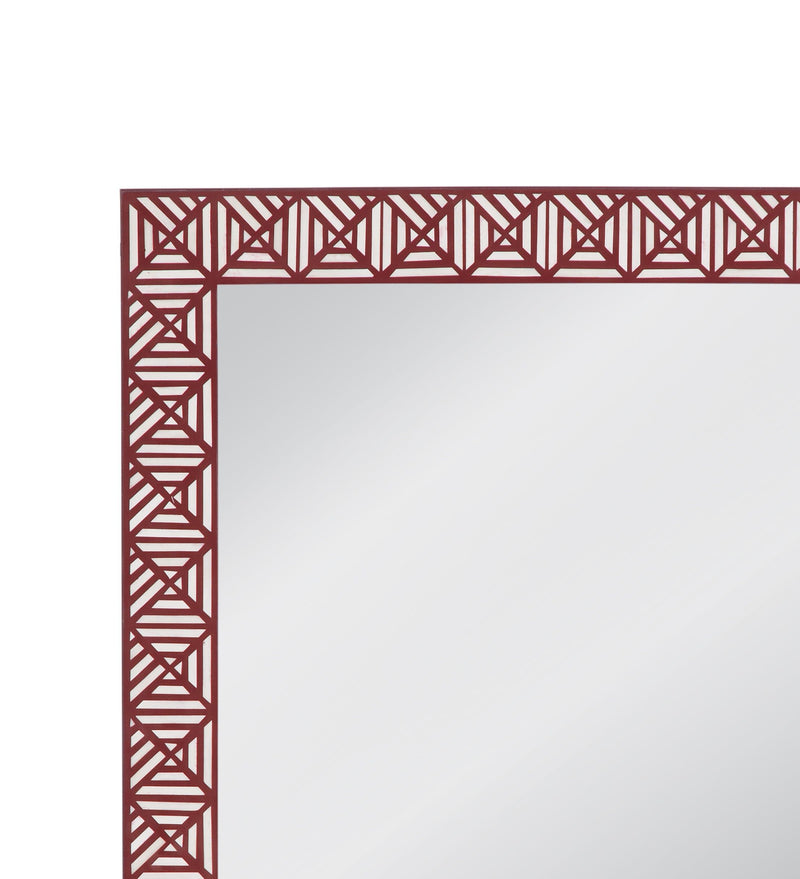 Rouge - Wall Mirror - Red