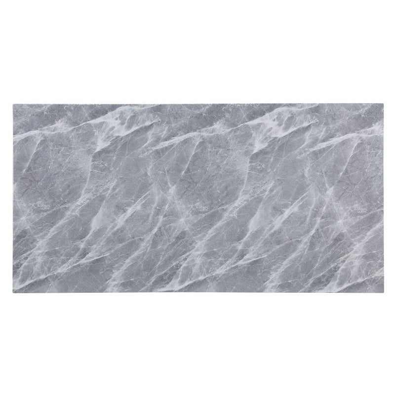 Hollyn - Dining Table With Engineered Stone Top - Engineered Stone & White