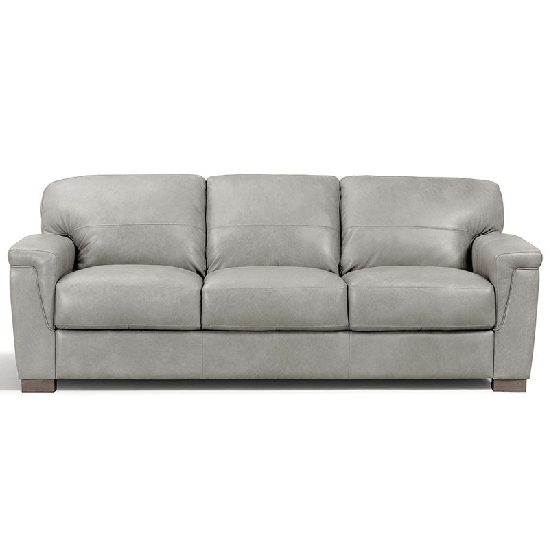 Cornelia - Sofa - Pearl Gray Leather