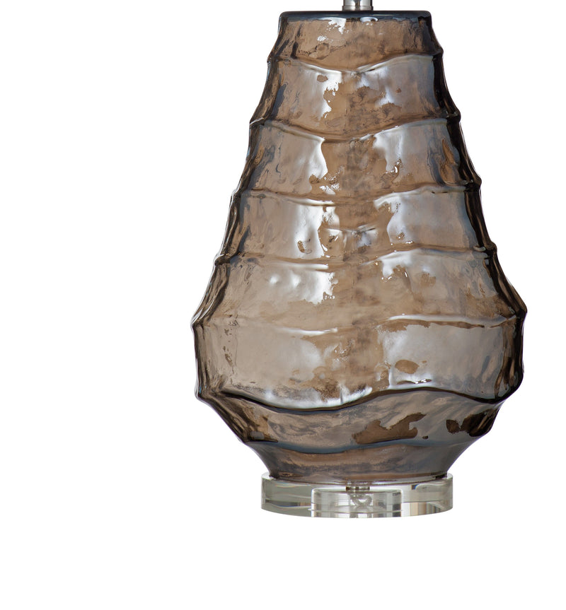 Monaco - Table Lamp - Light Brown / White