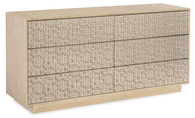 Geometry - Dresser - Polished Limestone