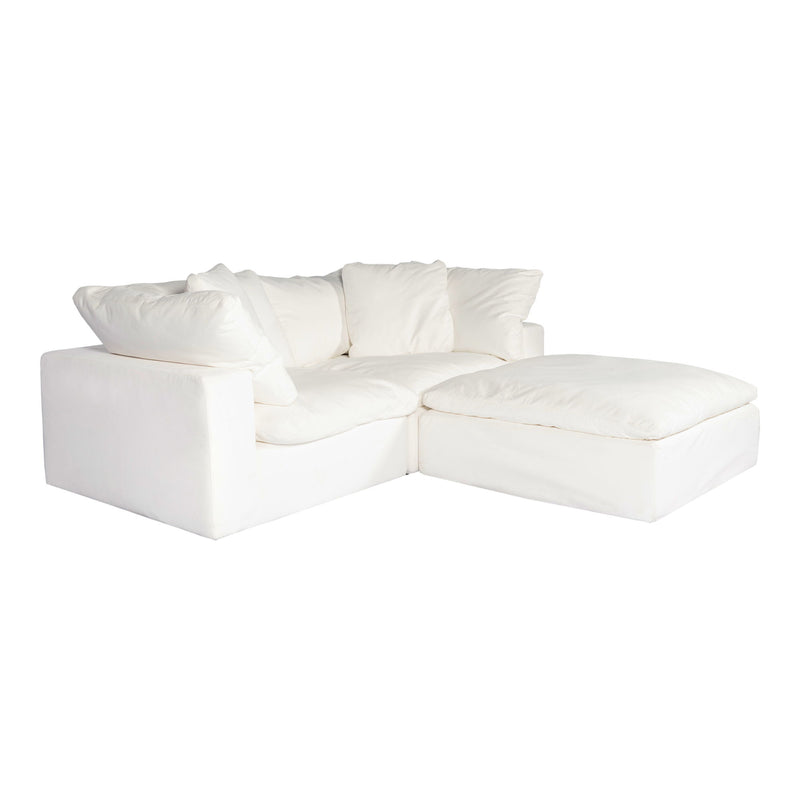 Clay - Livesmart Fabric Nook Modular Sectional - Cream