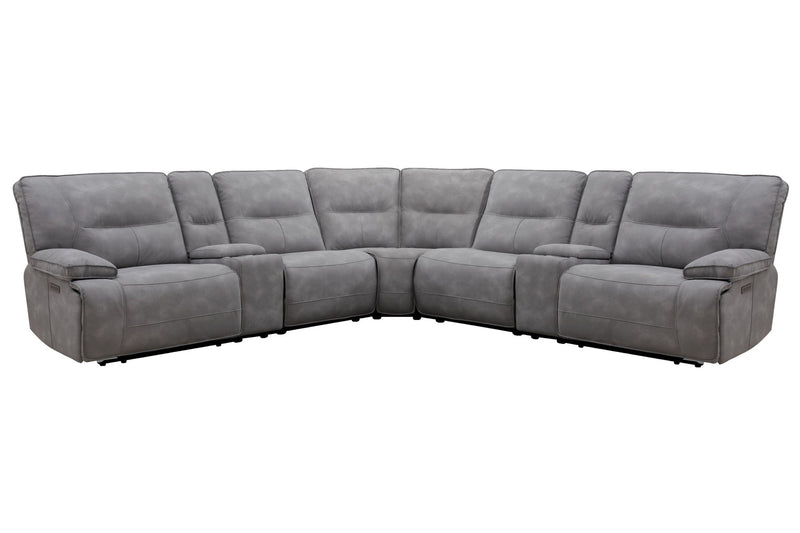 Gladiator - 6 Piece Modular Power Reclining Sectional