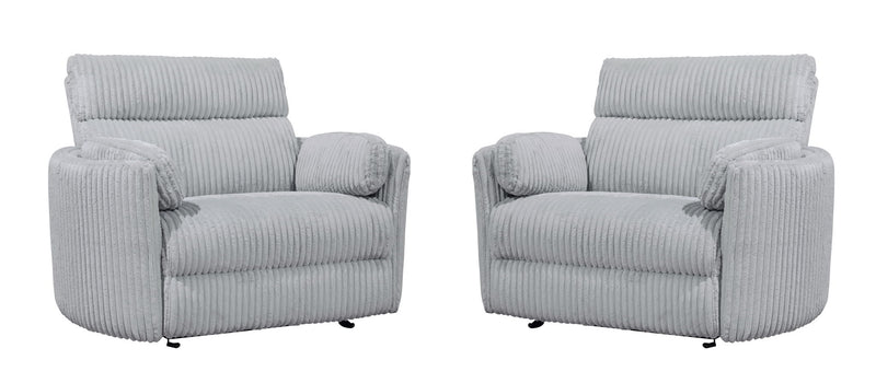 Radius Xl - Extra Wide Power Glider Recliner (Set of 2)