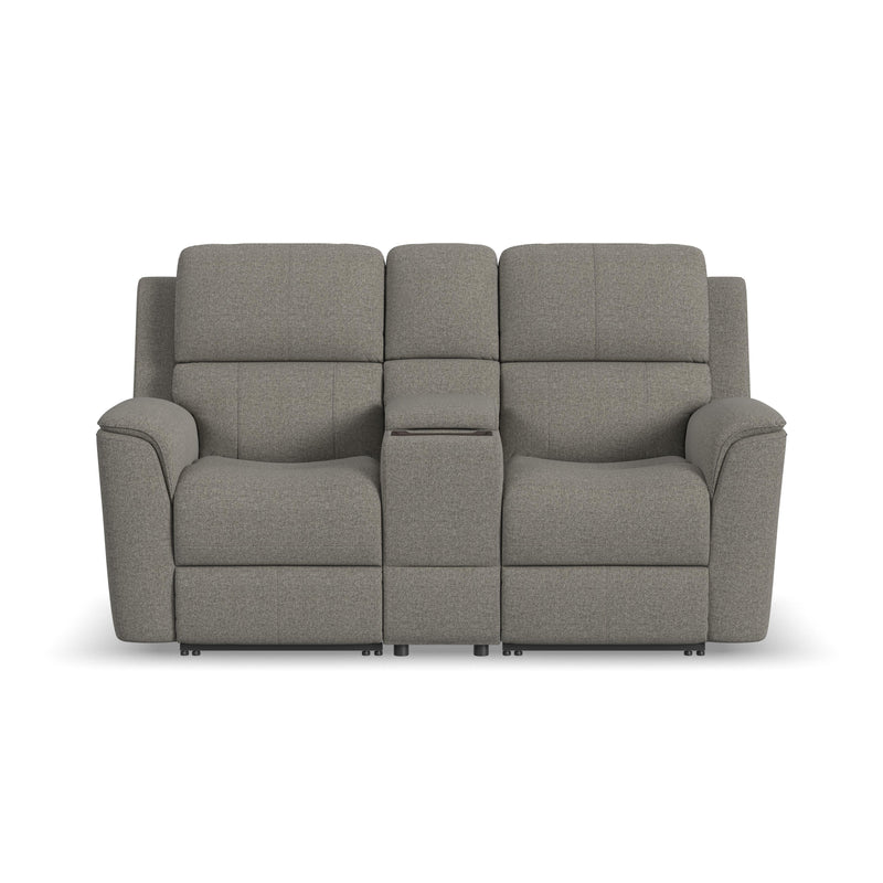 Henry - Power Reclining Loveseat With Console & Power Headrests & Lumbar