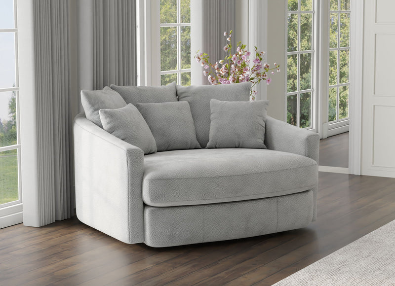Matty - Round Accent Cuddle Chaise