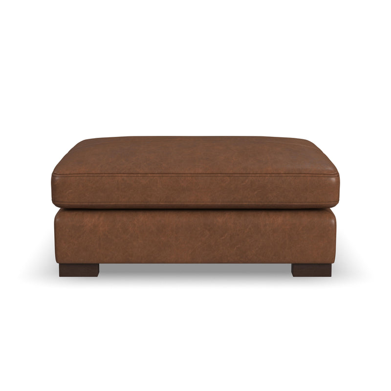Endurance - Square Cocktail Ottoman - Chestnut