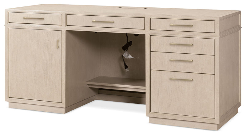 Marlowe - Credenza - Polished Limestone
