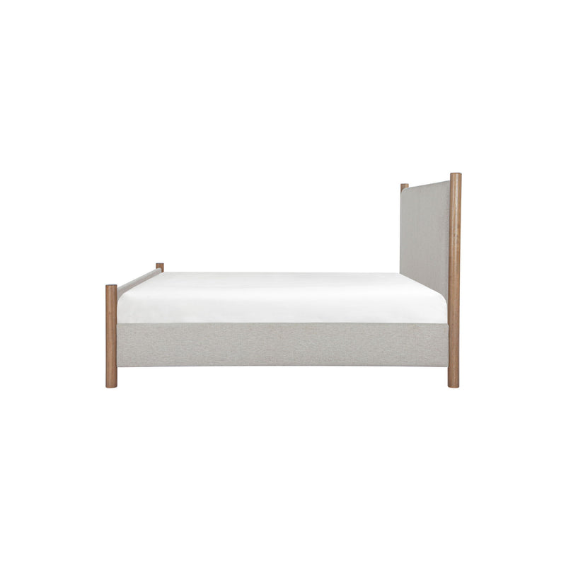 Warren - Queen Panel Bed - Beige