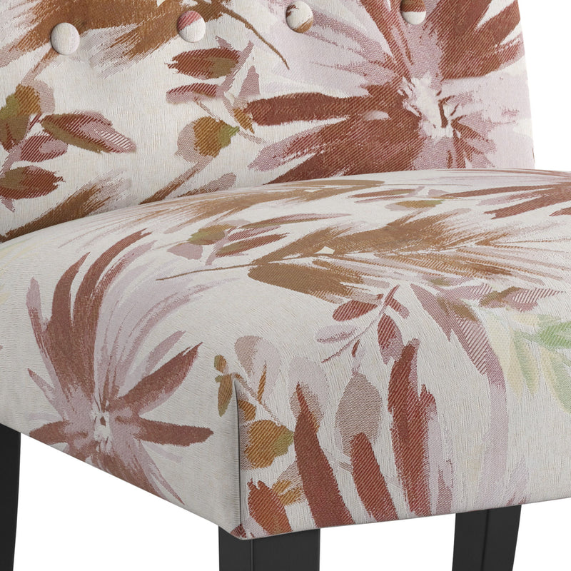 Vera - Floral Accent Chair