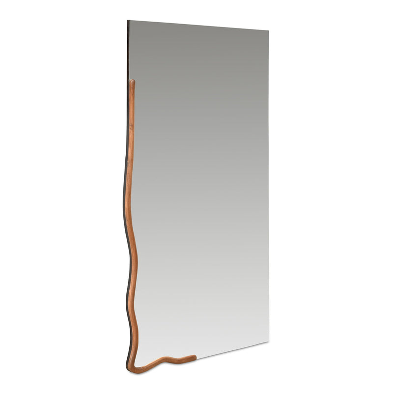Leni - Large Mirror - Brown