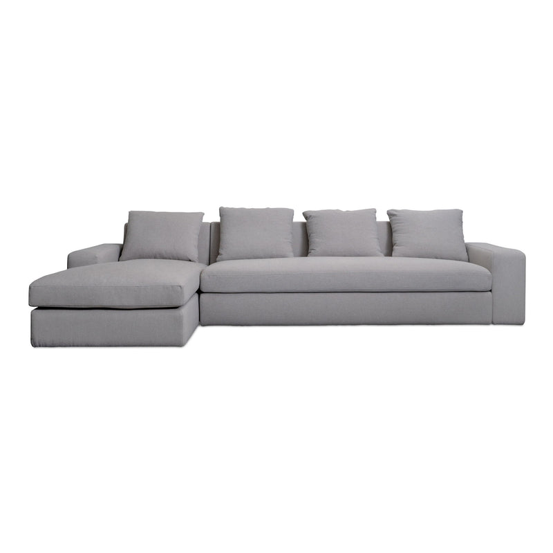 Thomas - Left Sectional - Gray