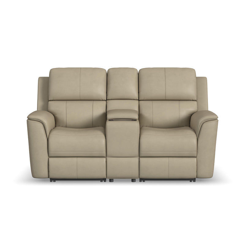 Henry - Power Reclining Loveseat With Console & Power Headrests & Lumbar