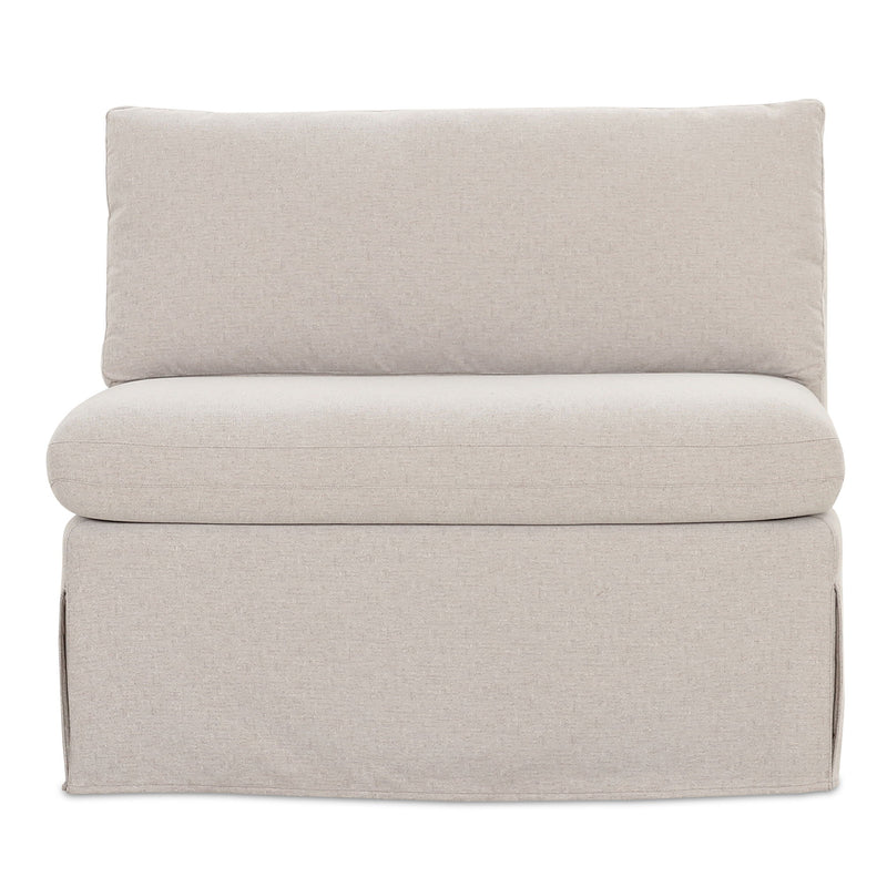 Fable - Slipcover Dining Chair And Half - Beige