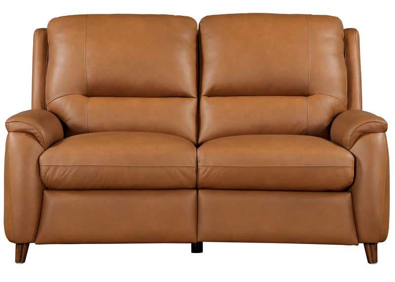 Austin - Power Reclining Loveseat P2 - Caramel Cream