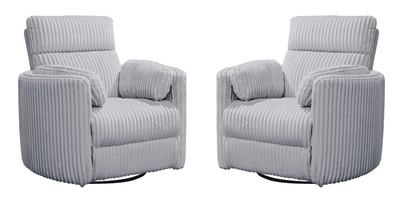 Radius - Power Swivel Glider Recliner (Set of 2)
