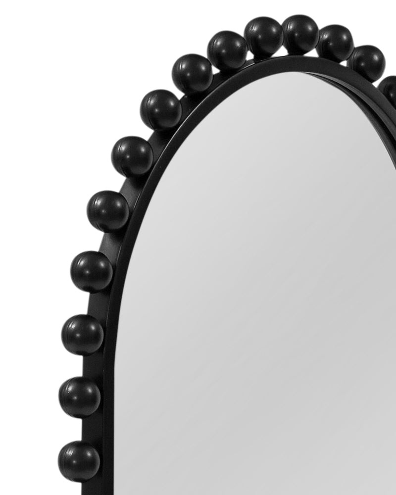 Claria - Tall Wall Mirror - Black