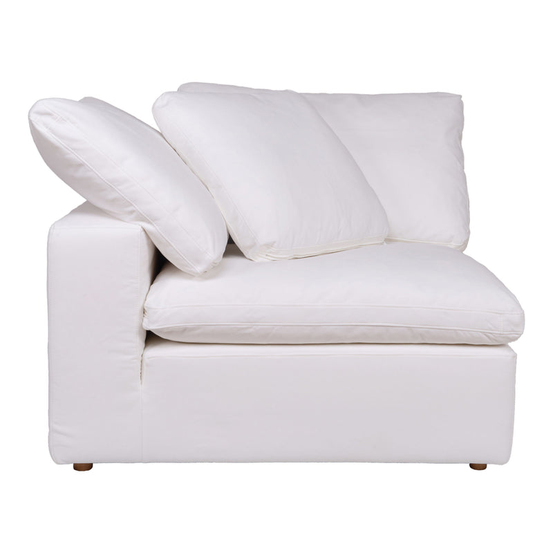 Clay - Livesmart Fabric Corner Chair - Cream