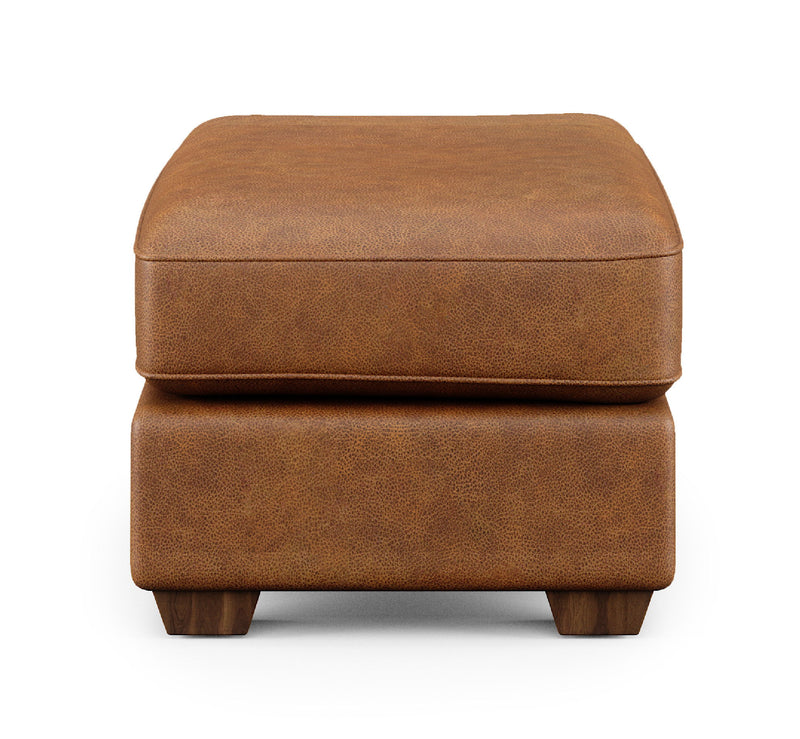 Thornton - Leather Cocktail Ottoman