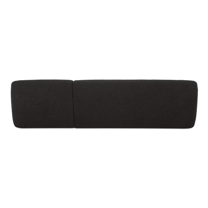 Faye - Right Sectional - Black