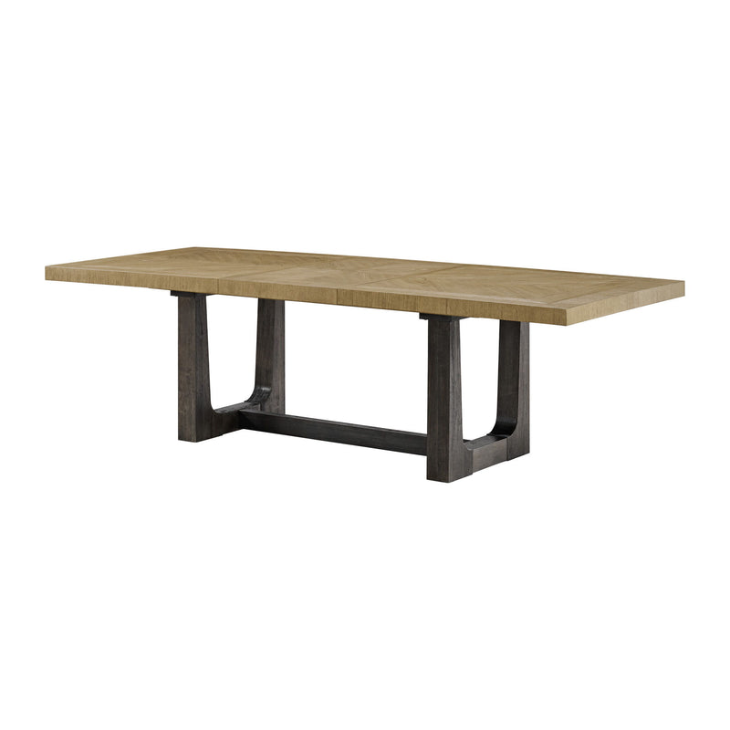 Sutton Place - Trestle Dining Table - Caramel / Cocoa