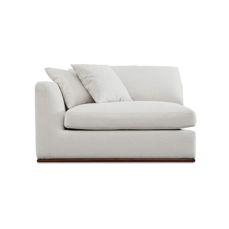 Rue - Left Arm Facing Chair - Off White