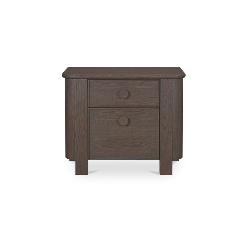 Loren - Large Nightstand - Dark Brown