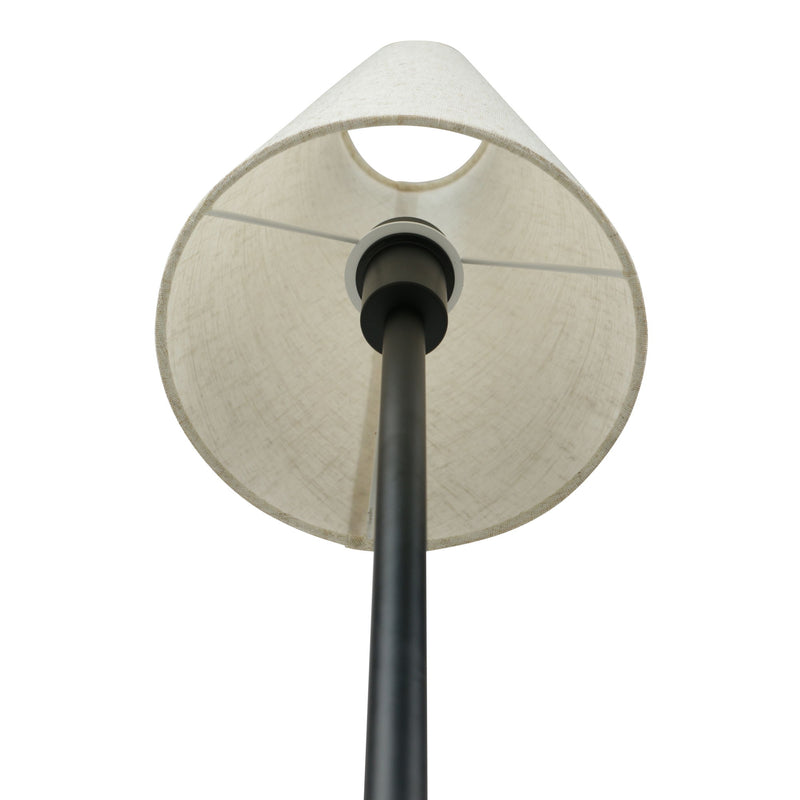 Mathis - Floor Lamp - Black / White