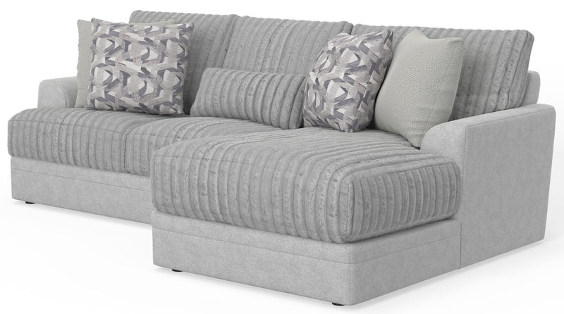 Titan - Sectional With Comfort Coil Seating And Accent Pillows Included