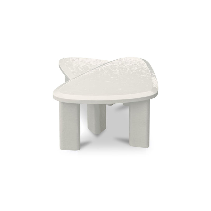 Sophie - Outdoor Nesting Table Set - Cream Lacquer / Beige