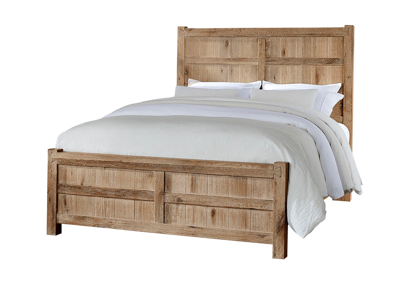 Dovetail - Board & Batten Bed - Sun Bleached White
