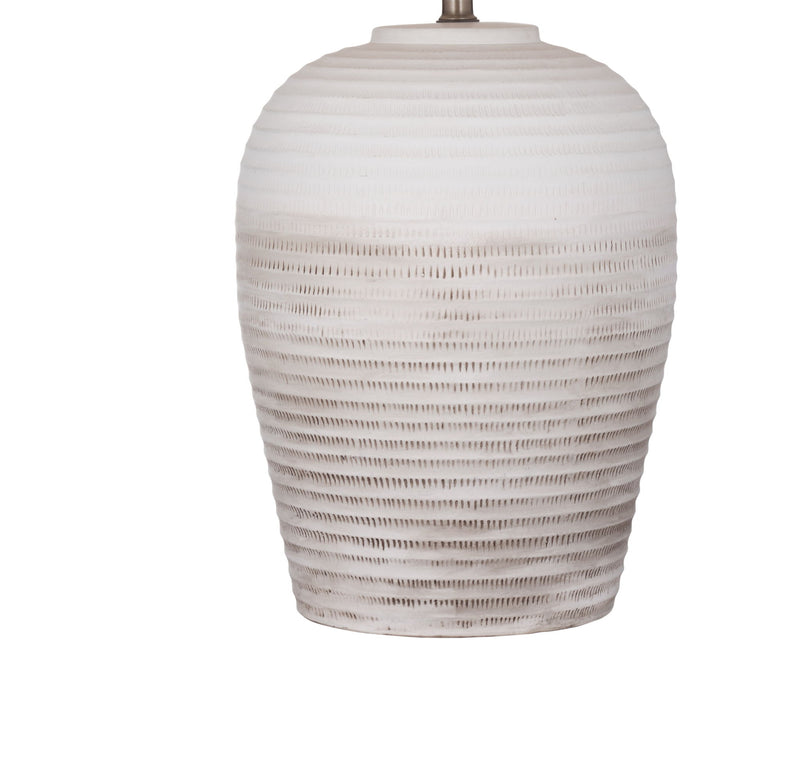 Goshen - Table Lamp - Distressed White