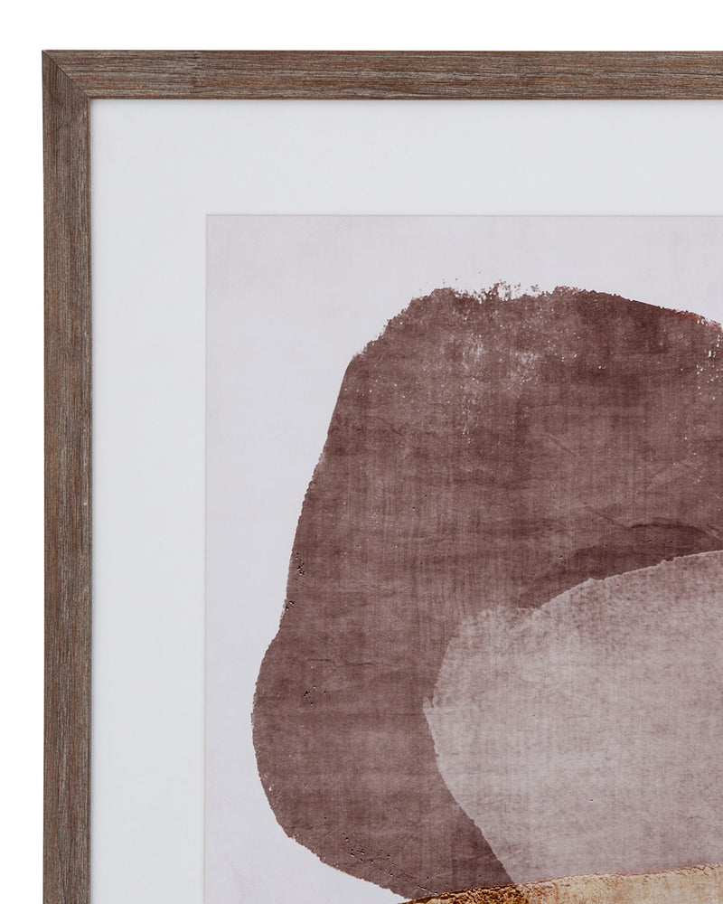 Side Step Wall Decor (Set of 2) - Dark Brown