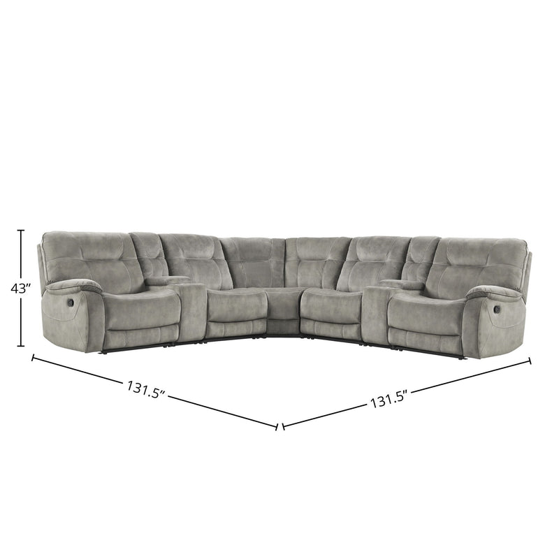 Cooper - Modular Manual Reclining Sectional