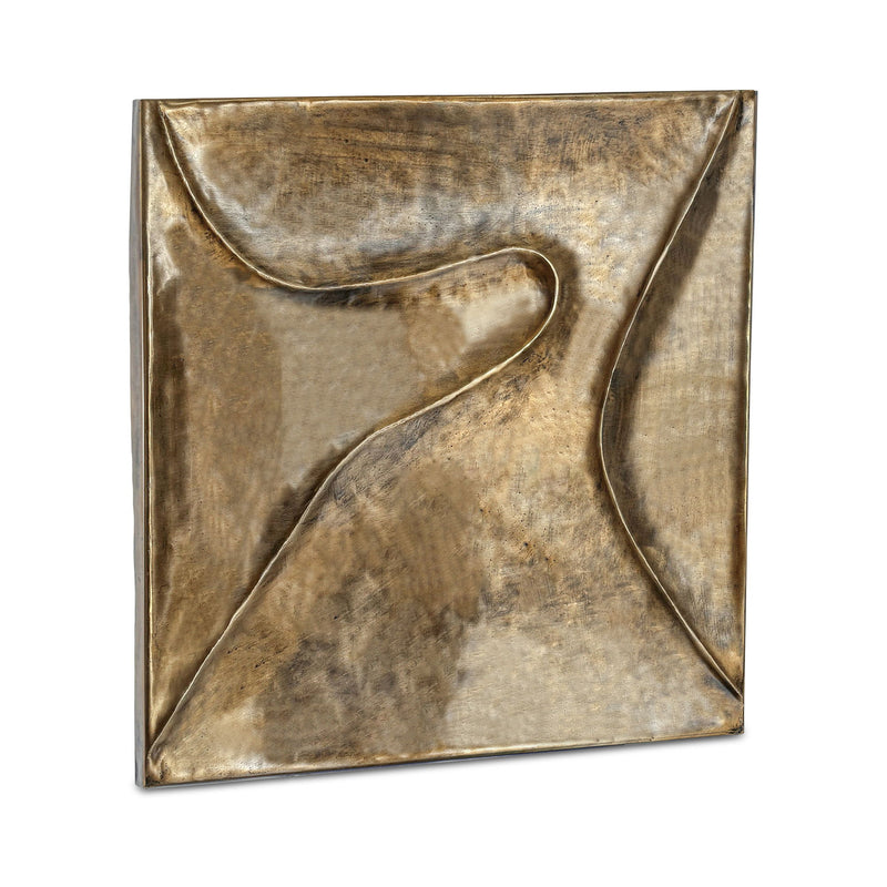 Bode - Wall Sculpture - Aged Brass