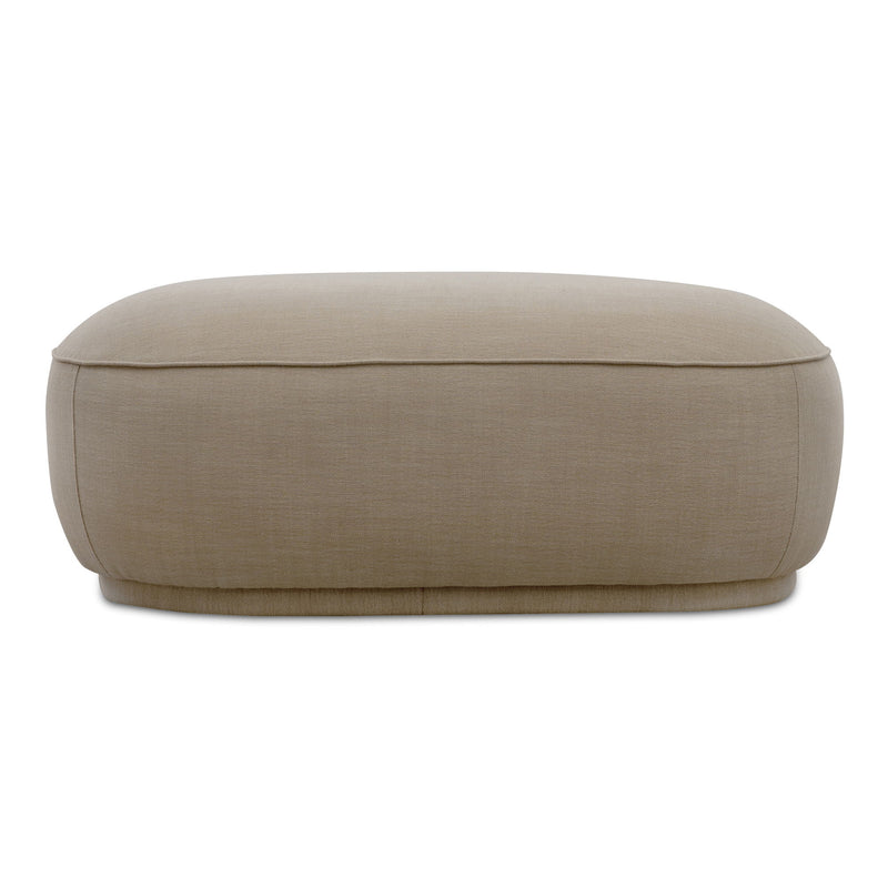 Marion - Square Ottoman - Beige