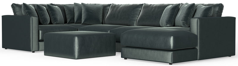 Remington - Modular Sofa And Cocktail Ottoman