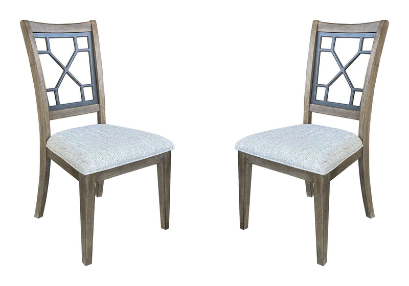 Sundance Dining - Grid Dining Chair (Set of 2) - Sandstone