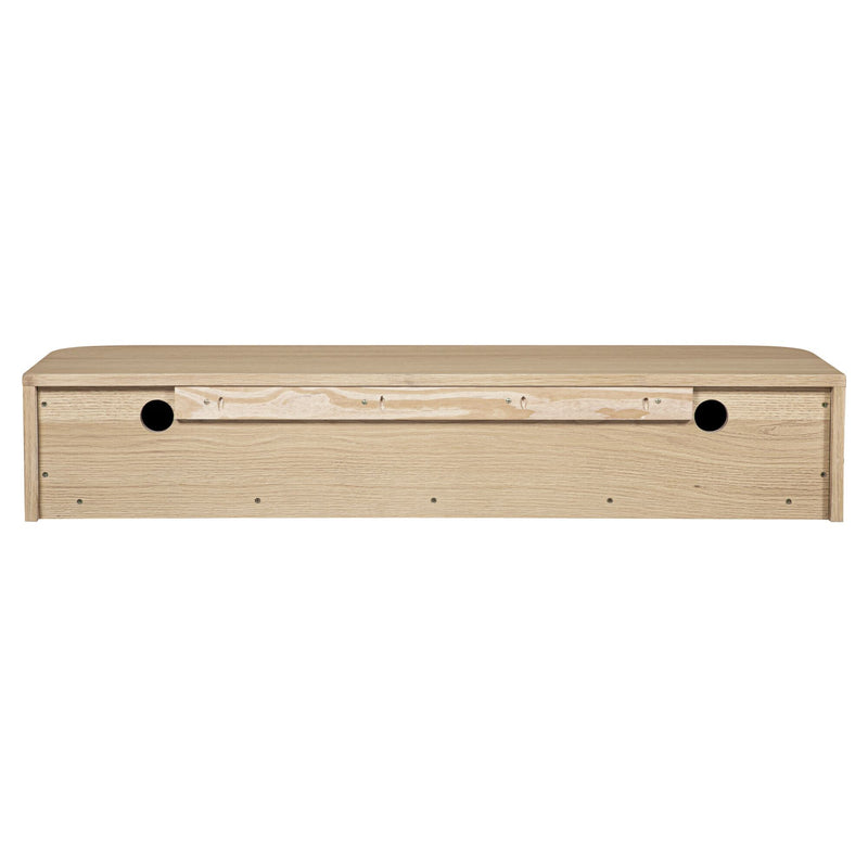 Round - Off Floating Console Table - Natural