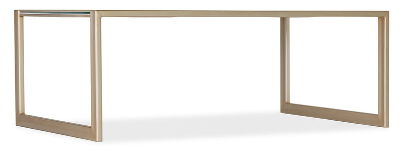 Susan G. Komen - Blossoming Hope Cocktail Table - Gold