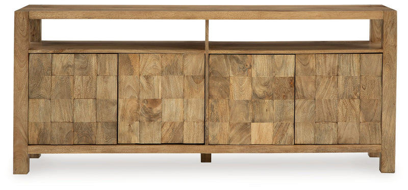 Hudwick - Accent Cabinet - Natural Brown