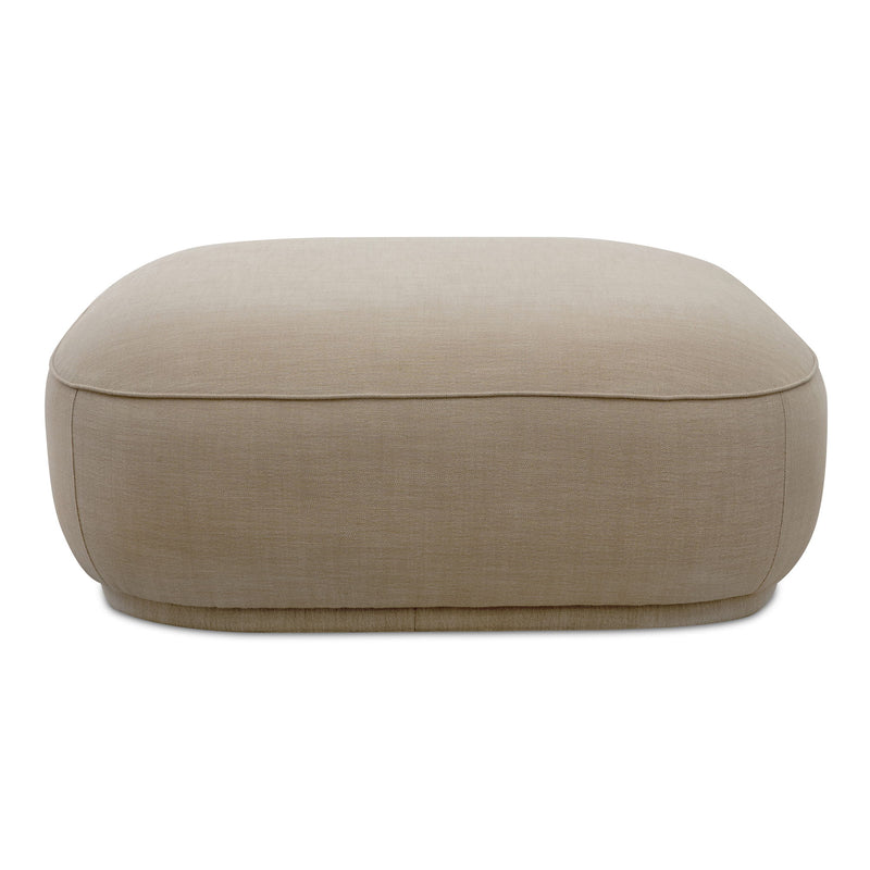 Marion - Square Ottoman - Beige