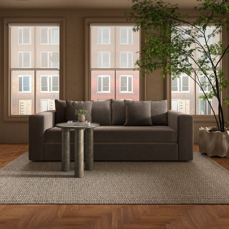 Kiran - Sleeper Sofa - Warm Charcoal