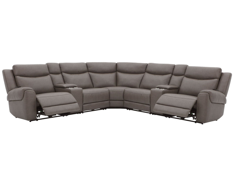 Momentum - Modular Power Reclining Sectional With Power Adjustable Headrests